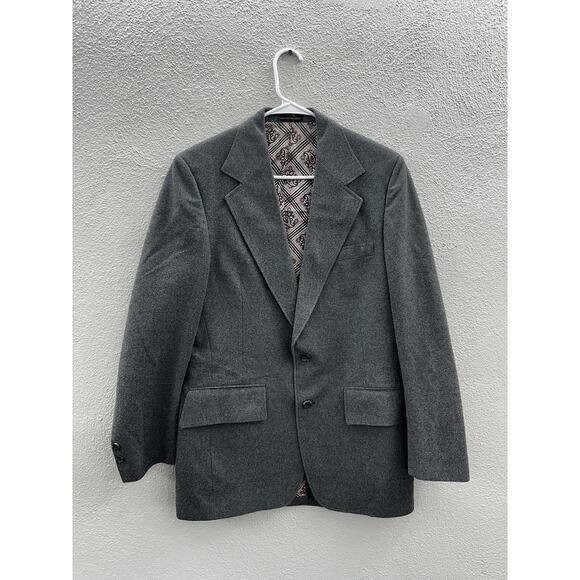 Louis Goldsmith Mens Blazer and Vest Size Unknown Gray Sports Coat - Picture 1 of 14